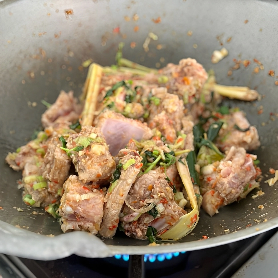 Fresh ingredients from Pulisan Bay